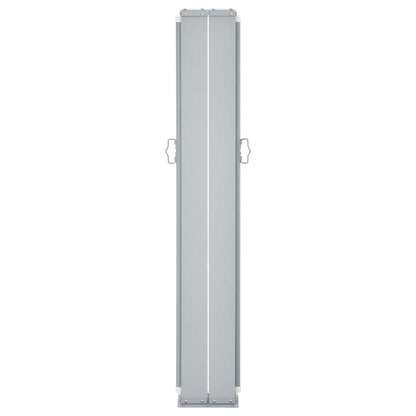 Patio Retractable Double Side Awning 170x600 cm Cream