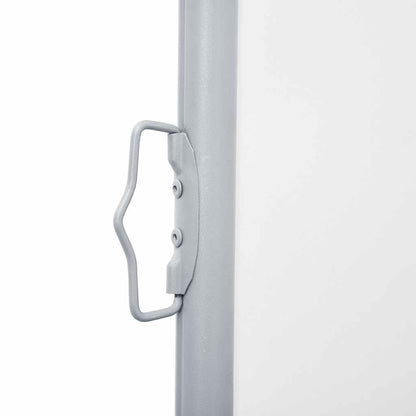 Patio Retractable Double Side Awning 170x600 cm Cream