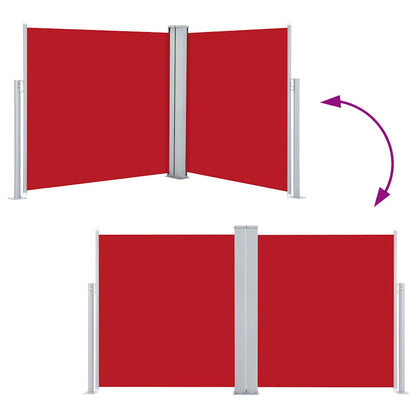 Retractable Side Awning 170x600 cm Red