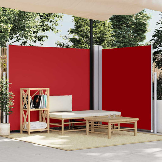 Retractable Side Awning 170x600 cm Red