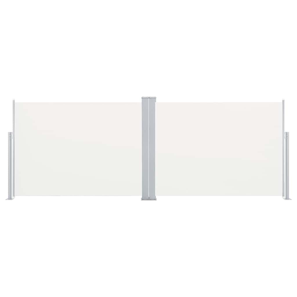 Retractable Side Awning Cream 100x1000 cm