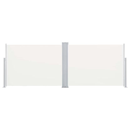 Retractable Side Awning Cream 100x1000 cm