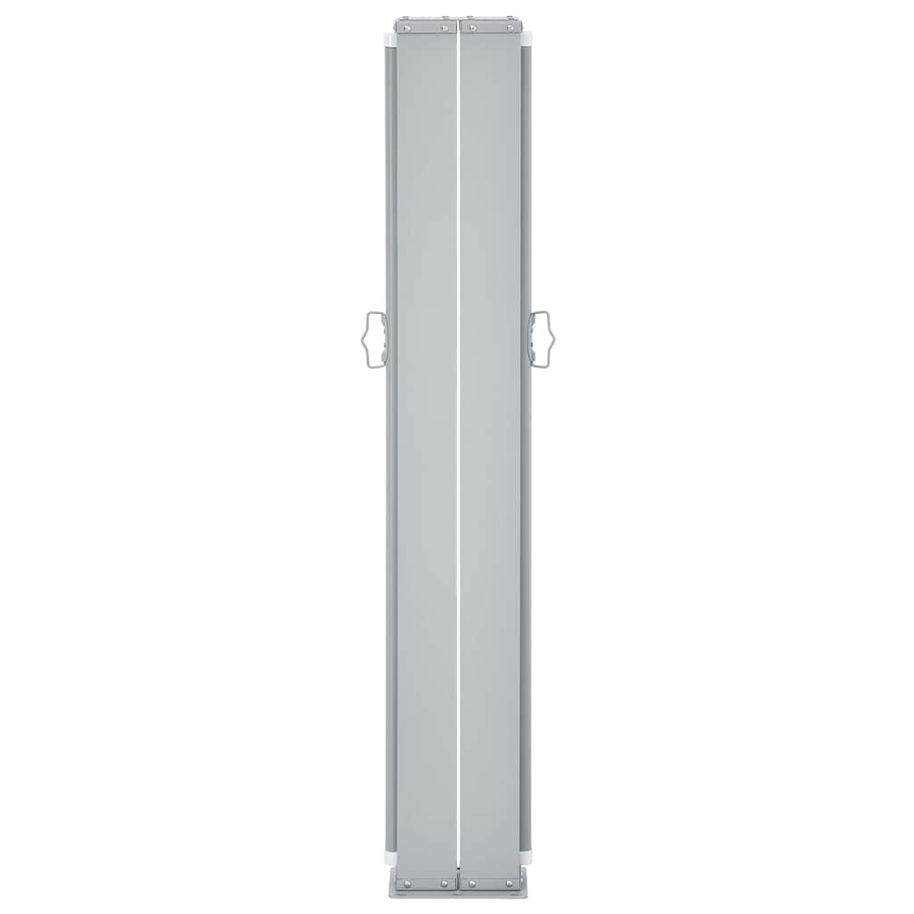 48473 vidaXL Retractable Side Awning Cream 100x1000 cm