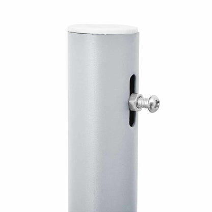 48473 vidaXL Retractable Side Awning Cream 100x1000 cm