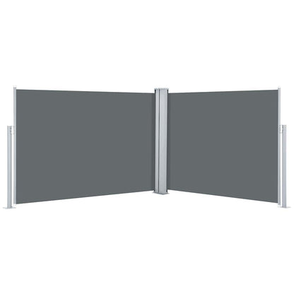 Retractable Side Awning Anthracite 100x1000 cm