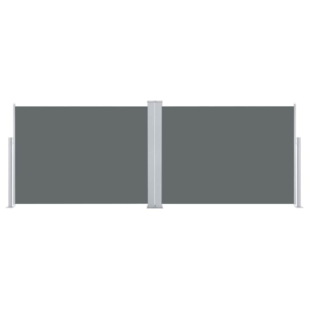 Retractable Side Awning Anthracite 100x1000 cm