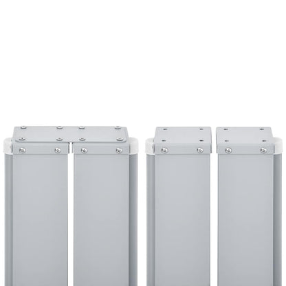Retractable Side Awning Anthracite 100x1000 cm