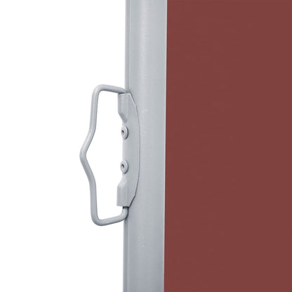 Side Awning | Brown | Polyester | Large | Retractable | Modern