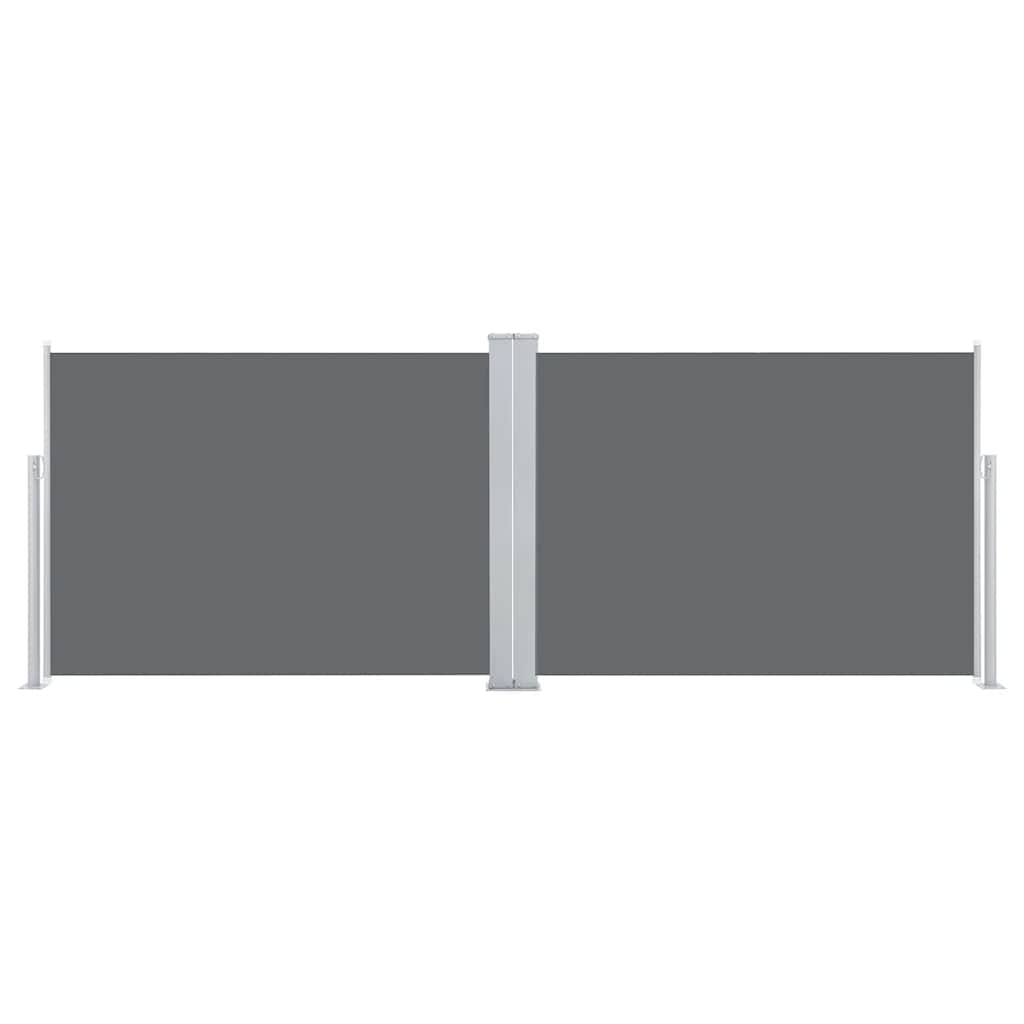 Retractable Side Awning Anthracite 120x1000 cm