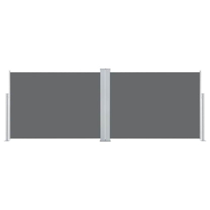 Retractable Side Awning Anthracite 120x1000 cm