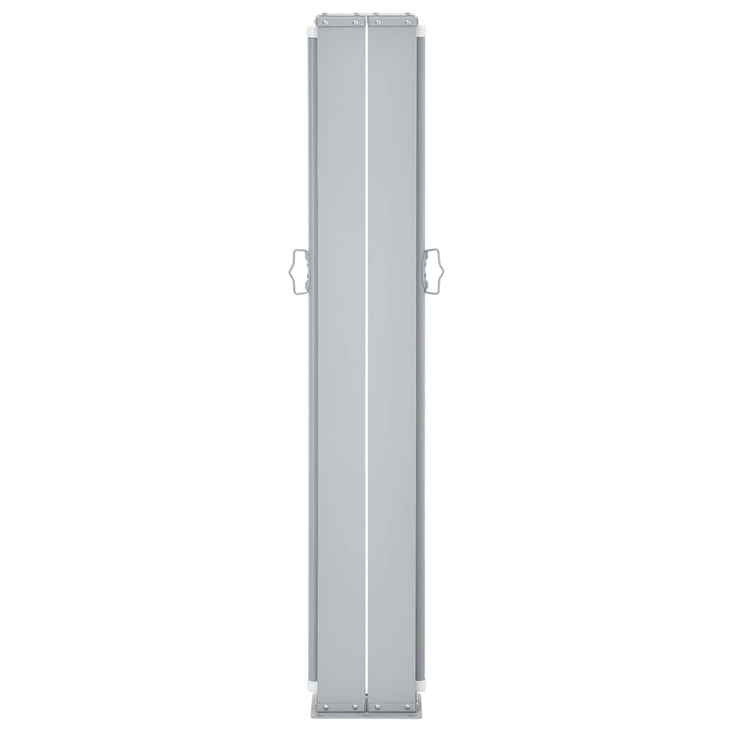Retractable Side Awning Red 120x1000 cm