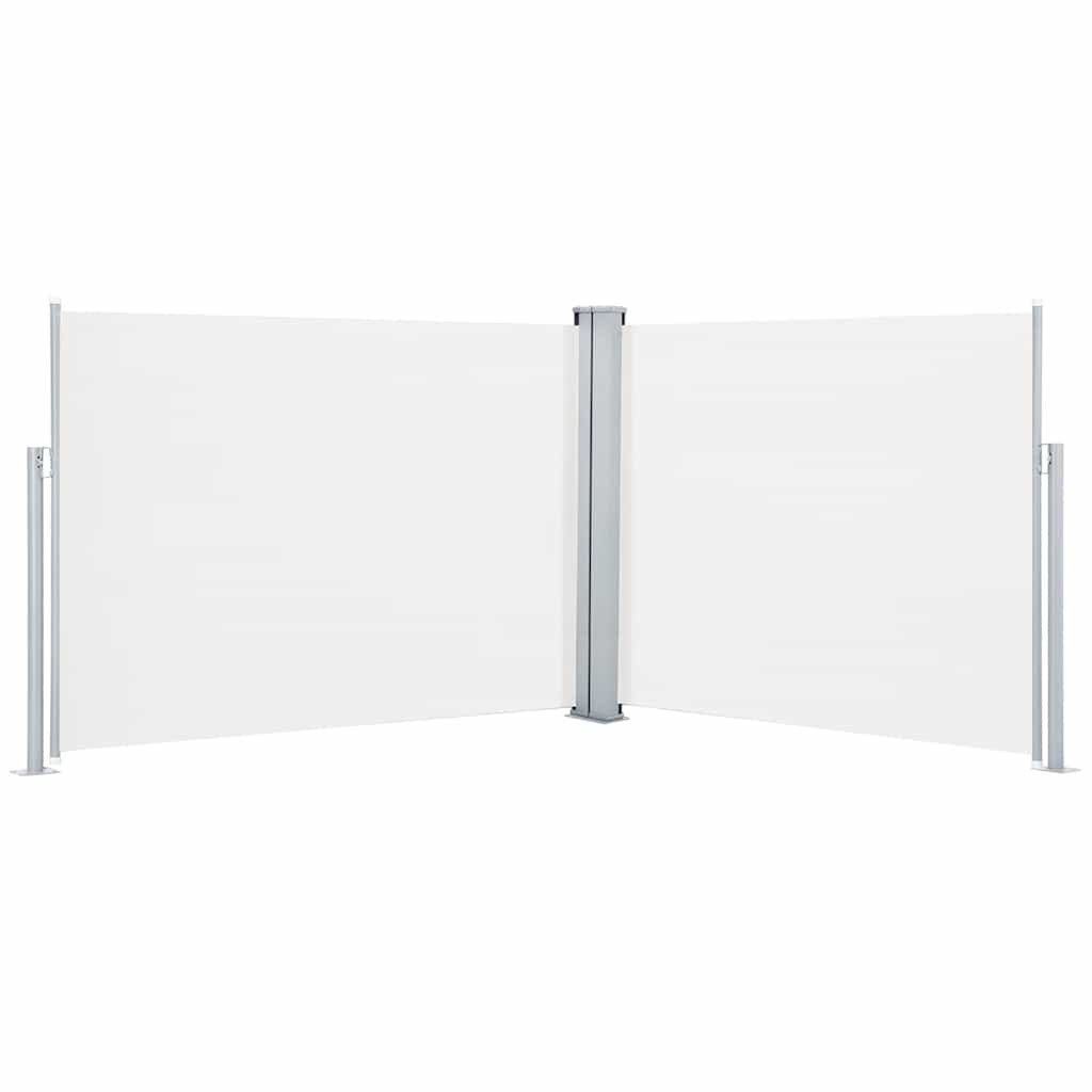 Retractable Side Awning Cream 140x1000 cm
