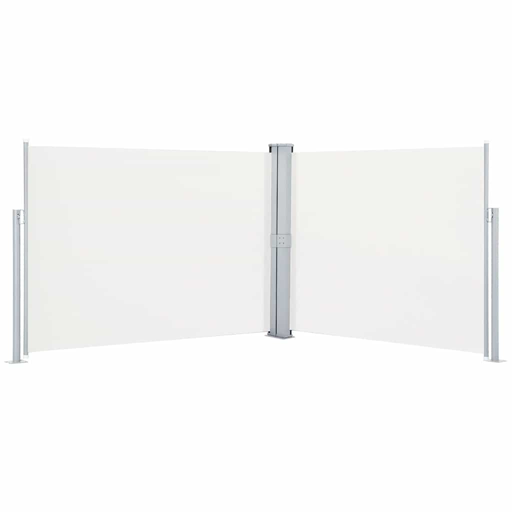 Retractable Side Awning Cream 140x1000 cm