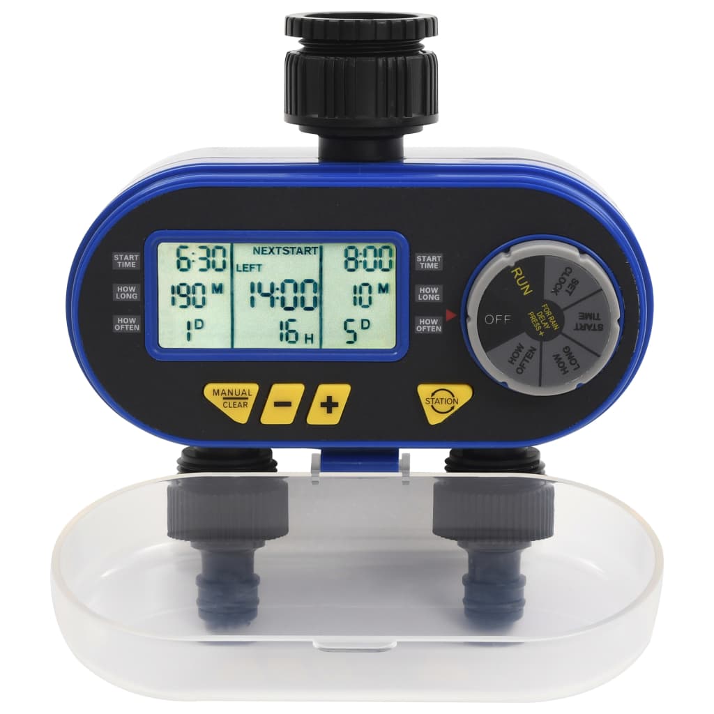 Digital Water Timer | Black, Blue, Grey | ABS | Medium