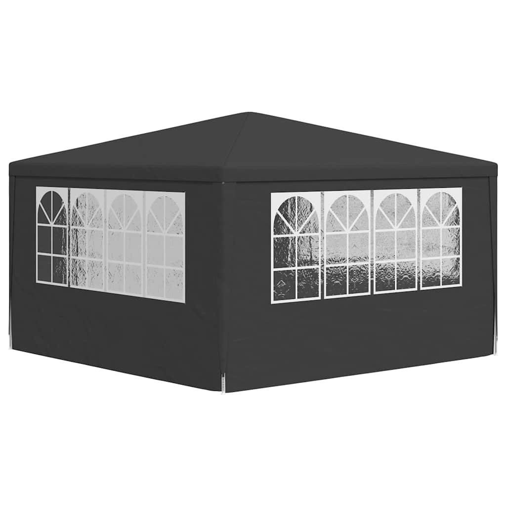 Party Tent | Anthracite | Polyethylene, Steel | 4x4 metres