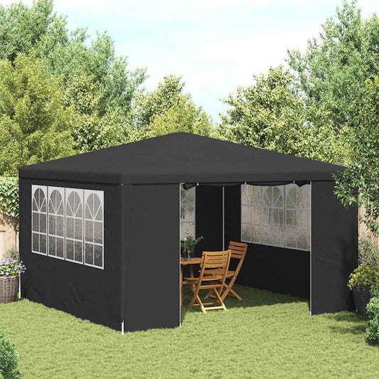 Party Tent | Anthracite | Polyethylene, Steel | 4x4 metres