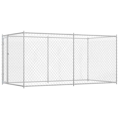 145025 vidaXL Outdoor Dog Kennel 382x192x185 cm