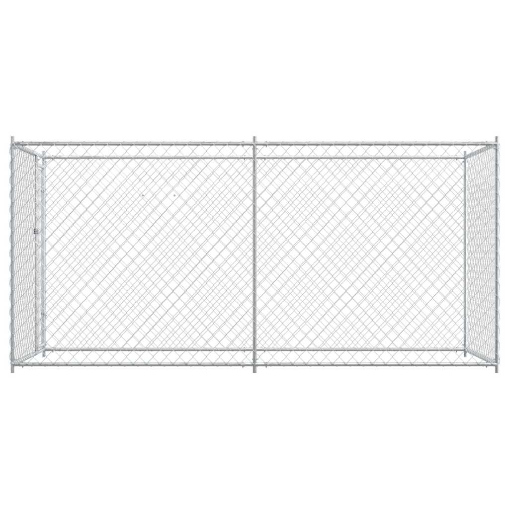145025 vidaXL Outdoor Dog Kennel 382x192x185 cm