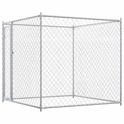 Outdoor Dog Kennel 193x193x185 cm