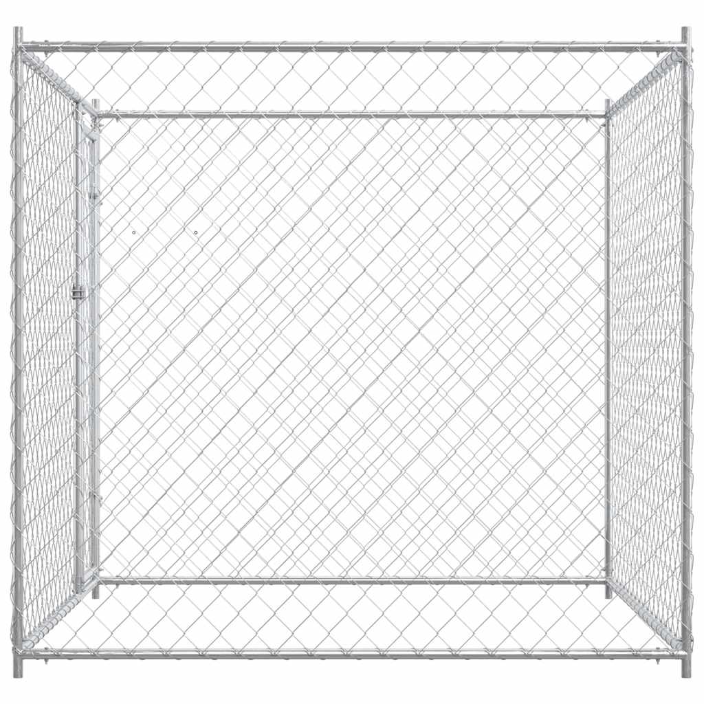 Outdoor Dog Kennel 193x193x185 cm