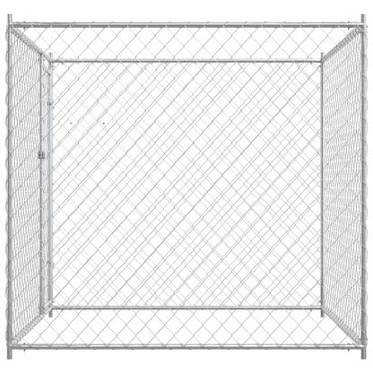 Outdoor Dog Kennel 193x193x185 cm