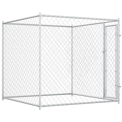 Outdoor Dog Kennel 193x193x185 cm