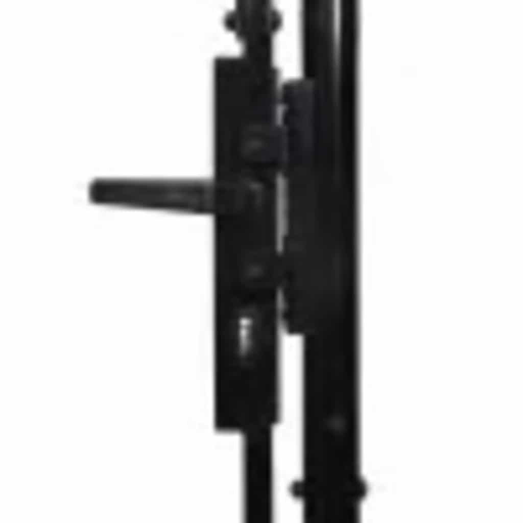 Fence Gate Woerden Double Door with Spike Top 299.5x224.5 cm