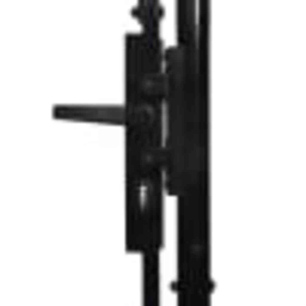 Fence Gate "Woerden" Double Door with Spike Top 299,5x249,5 cm