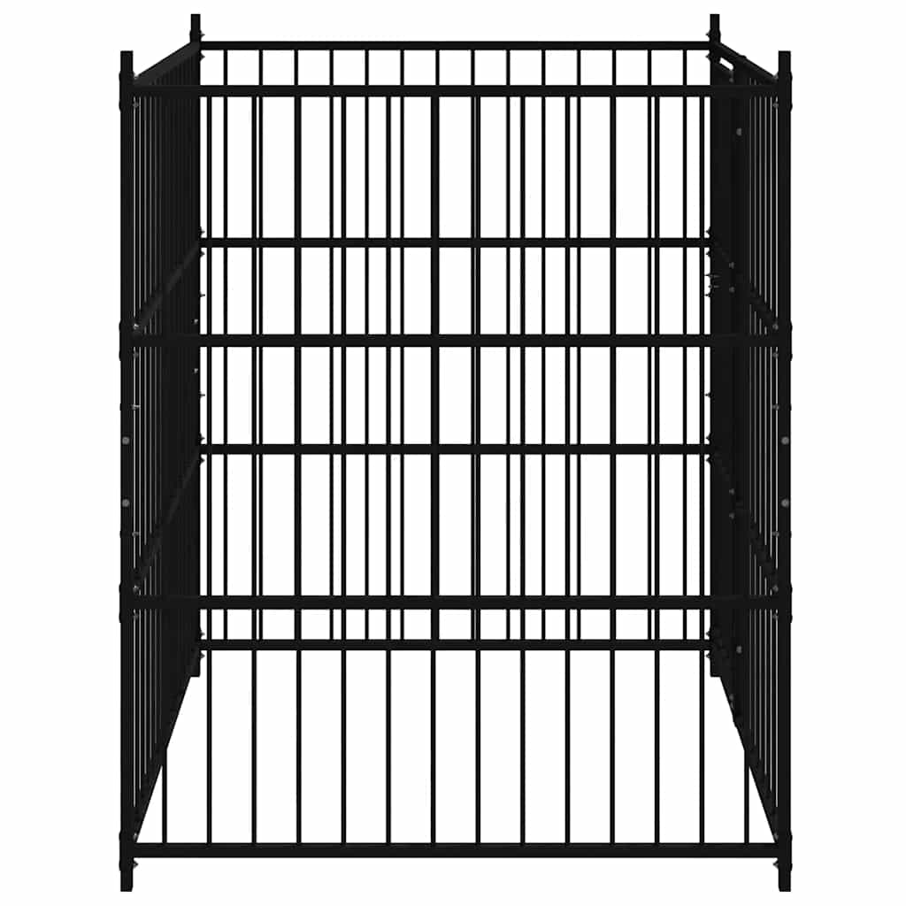 Outdoor Dog Kennel 150x150x185 cm