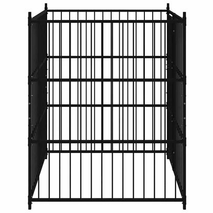 Outdoor Dog Kennel 150x150x185 cm