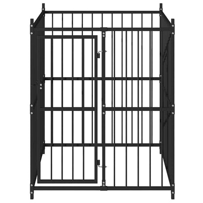 Outdoor Dog Kennel 120x120x150 cm