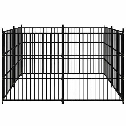 170894 vidaXL Outdoor Dog Kennel 300x300x185 cm
