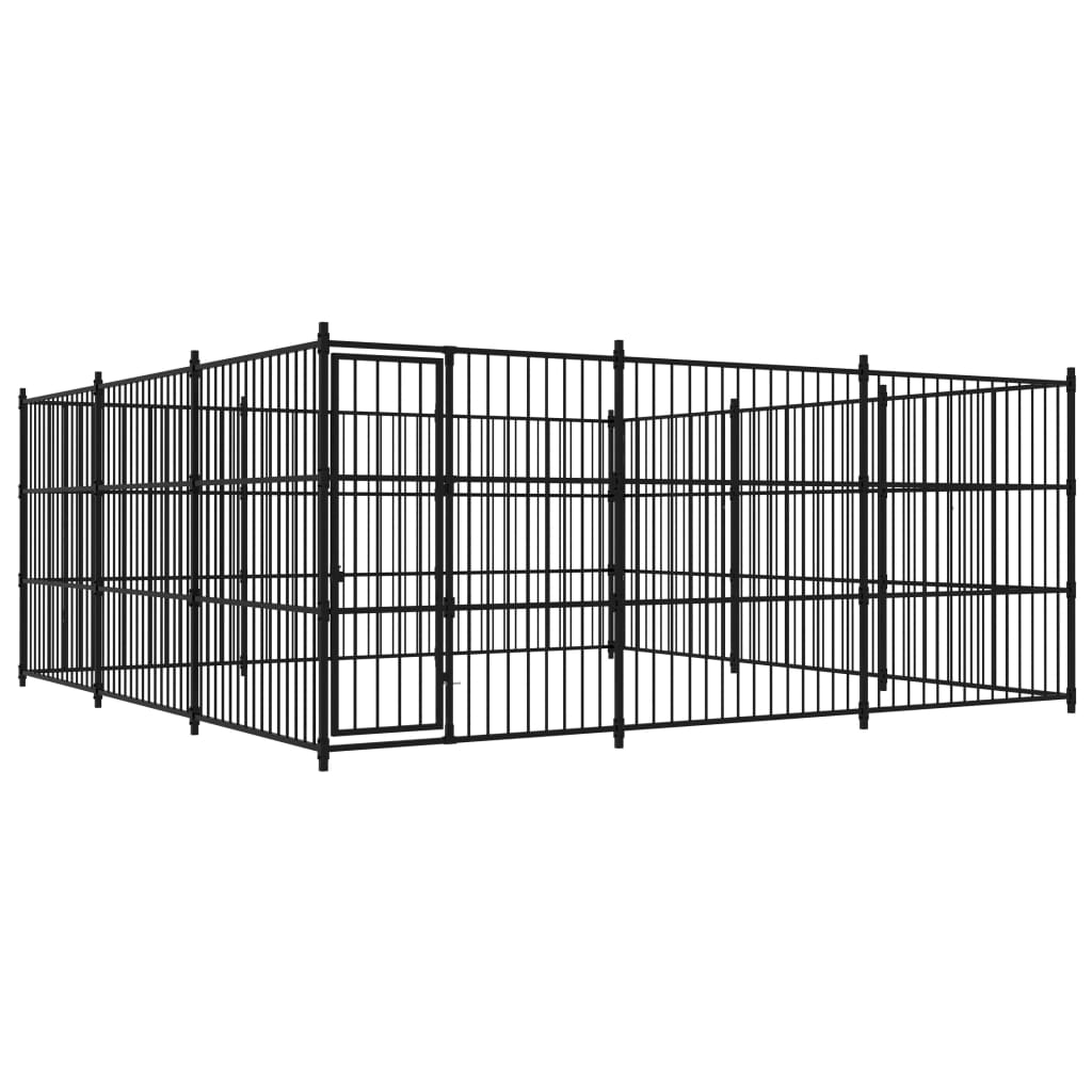 Outdoor Dog Kennel 450x450x185 cm