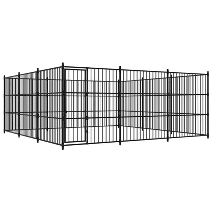 Outdoor Dog Kennel 450x450x185 cm