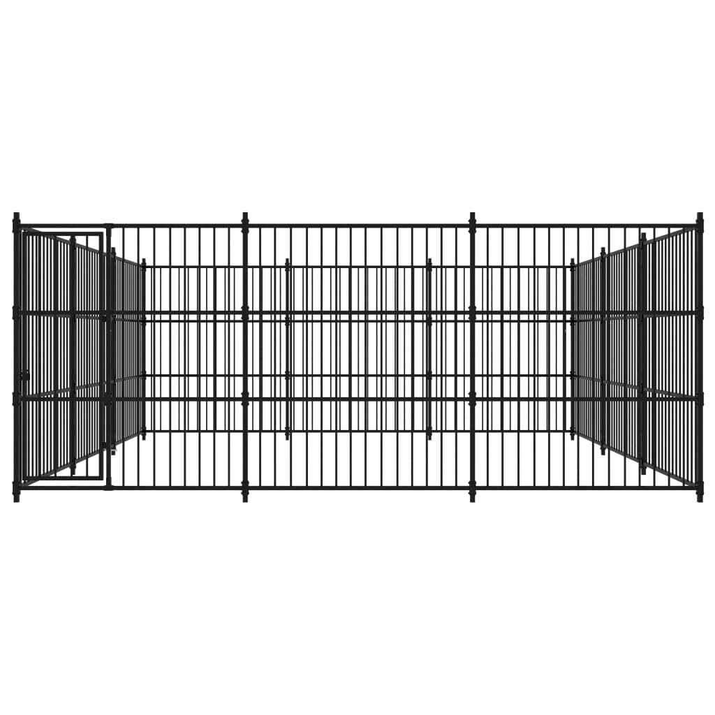 Outdoor Dog Kennel 450x450x185 cm