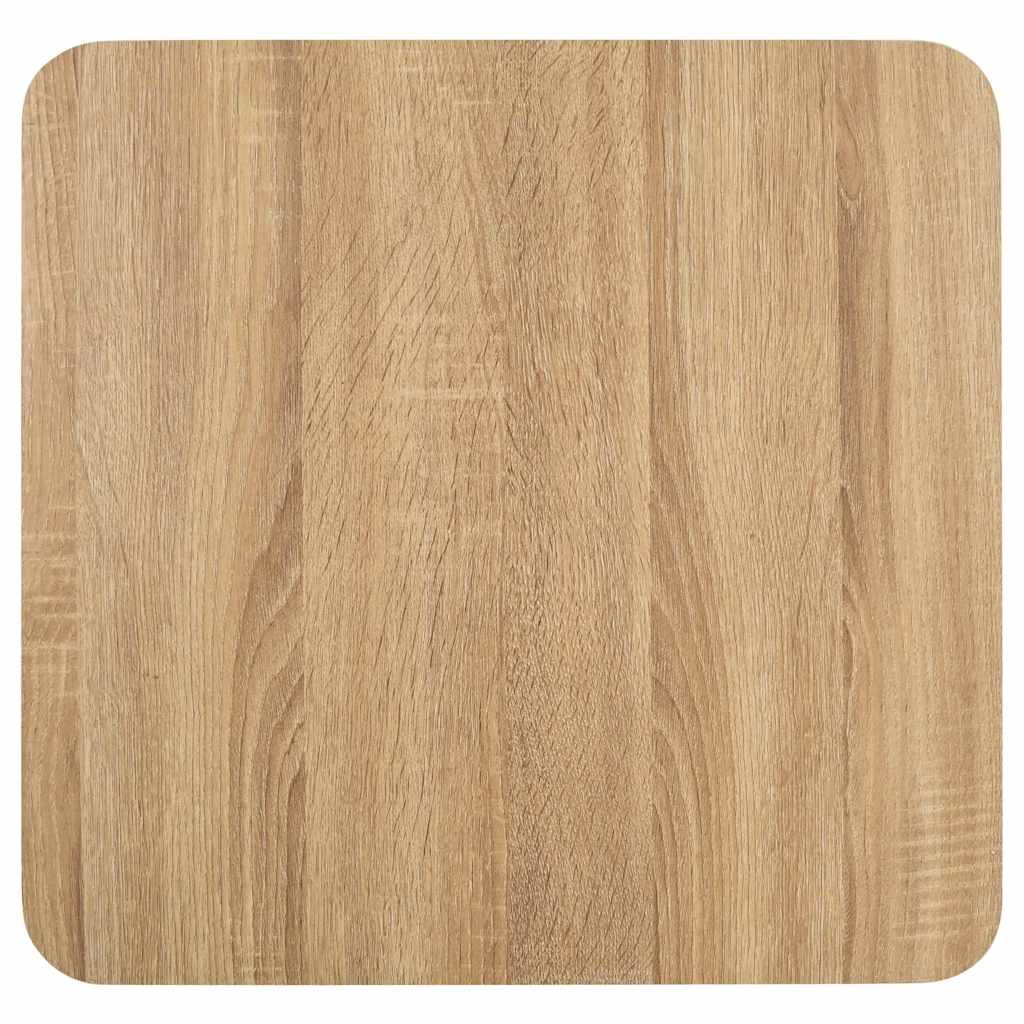 Bistro Table | Light brown and white | MDF | 50x50 cm | Bistro Table