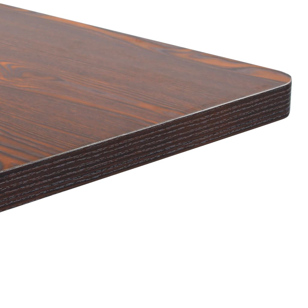 Bistro Table | Dark brown, black | MDF, steel | 50x50x75 cm