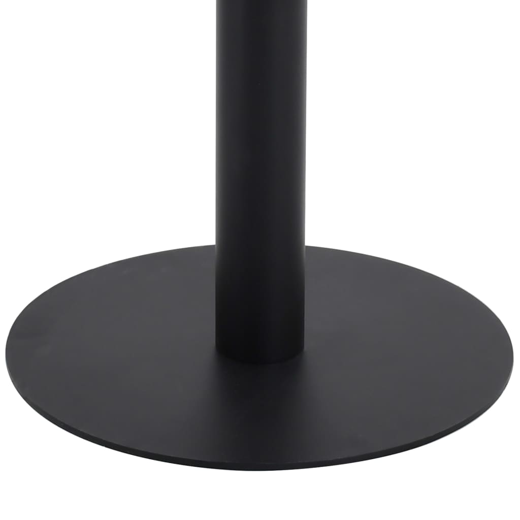 Bistro Table | Light brown and black | MDF | 60x60 cm |  Simplistic