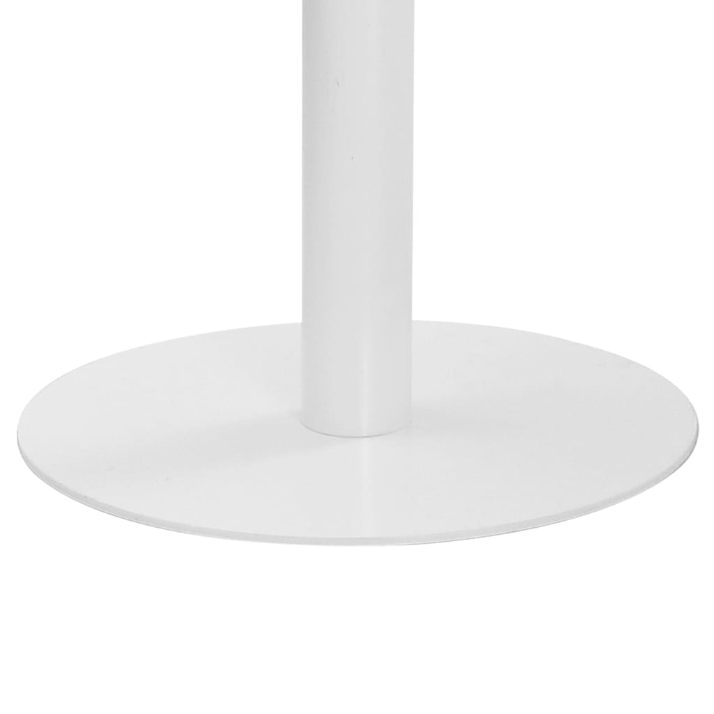 Bistro Table | Light brown | MDF | 80 cm x 80 cm x 75 cm | Pedestal base