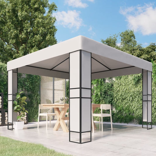 Canopy | White | 100% Polyester with PA coating, Powder-coated steel