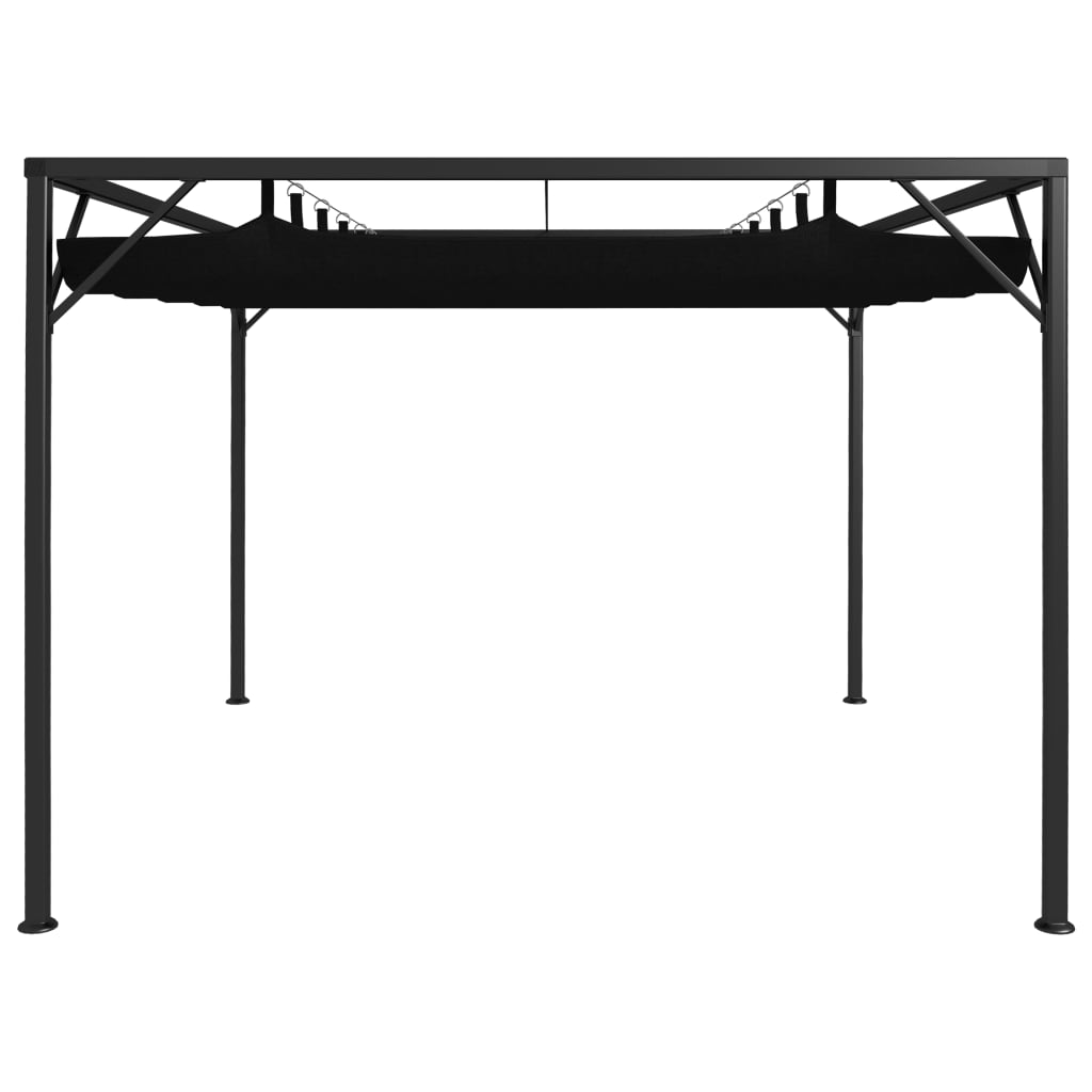 Garden Gazebo | Anthracite | Powder-coated steel, 100% polyester