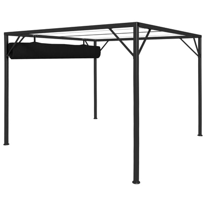 Garden Gazebo | Anthracite | Powder-coated steel, 100% polyester