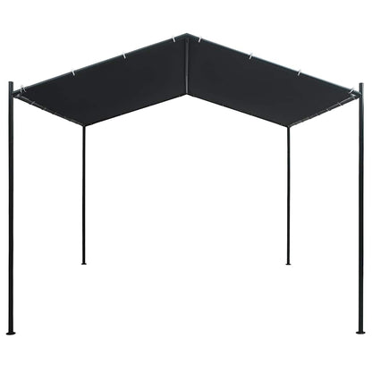 Gazebo Pavilion Tent Canopy 3x3 m Steel Anthracite