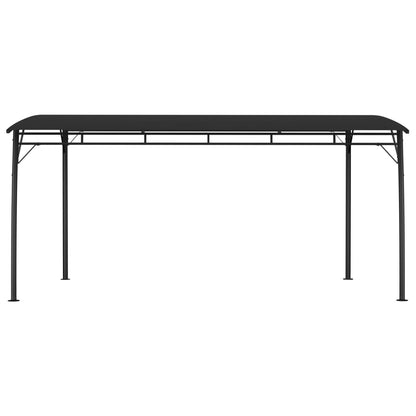 Garden Sunshade Awning 4x3x2.55 m Anthracite