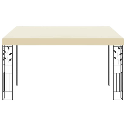 Wall-mounted Gazebo 4x3x2.5 m Cream