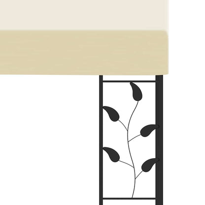 Wall-mounted Gazebo 4x3x2.5 m Cream