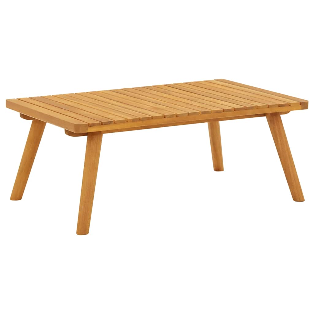 Garden Coffee Table | Golden brown | Solid acacia wood | 90x55x35 cm
