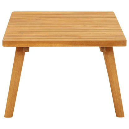 Garden Coffee Table | Golden brown | Solid acacia wood | 90x55x35 cm