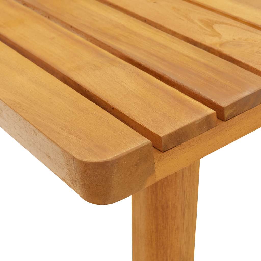 Garden Coffee Table | Golden brown | Solid acacia wood | 90x55x35 cm