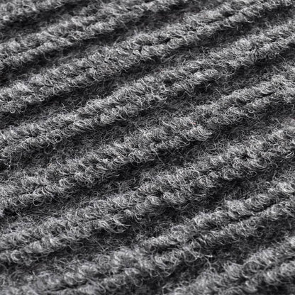 Door Mat Grey 117x220 cm PVC